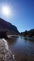 Image showing Inside of the Rio Grande Gorge National Park