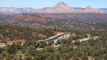 Image showing View of Oak Creek Canyon in Arizona