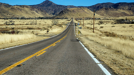 Image showing Desert road