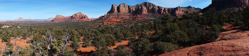 Image showing View of Oak Creek Canyon in Arizona