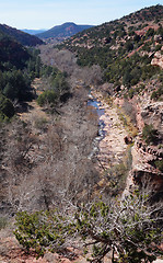 Image showing Oak Creek Canyon Arizona