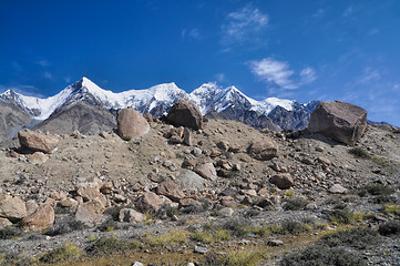 Image showing Engilchek glacier