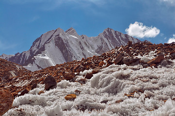 Image showing Ice crystals in Tajikistan