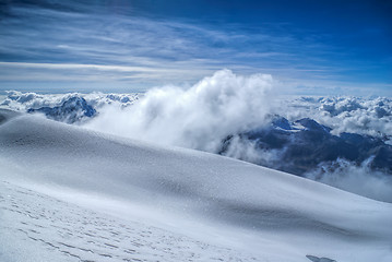 Image showing View from Huayna Potosi