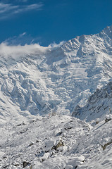 Image showing Himalayas near Kanchenjunga