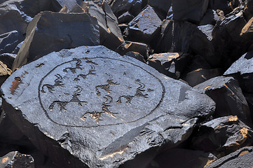 Image showing Ancient pictograms