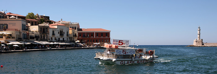 Image showing Glass bottomed boat