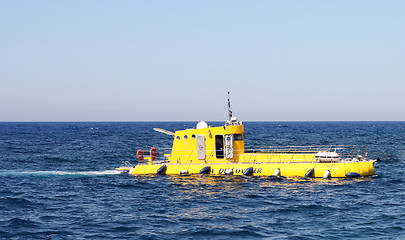 Image showing Yellow submarine