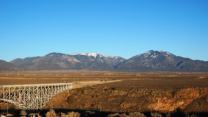 Image showing Inside of the Rio Grande Gorge National Park