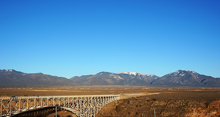 Image showing Inside of the Rio Grande Gorge National Park