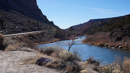 Image showing Inside of the Rio Grande Gorge National Park