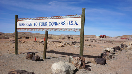 Image showing Four Corners, USA