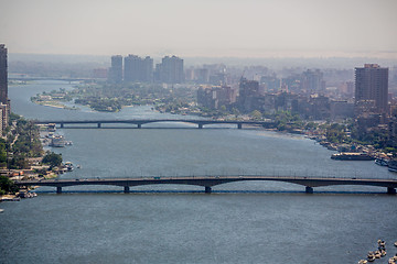 Image showing Aerial view of Cairo