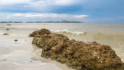 Image showing Sunset on Fort Myers Beach