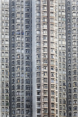 Image showing Old apartments in Hong Kong