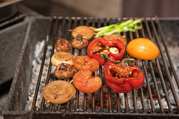 Image showing grilled vegetable