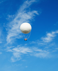 Image showing The big balloon on a background of the blue sky