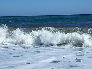 Image showing Waves at coast of the Black sea 2