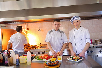 Image showing chef preparing food