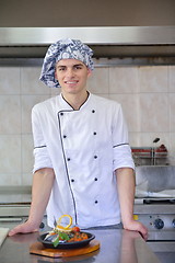 Image showing chef preparing food