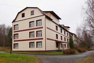 Image showing Extension of the main building of the sanatorium Marcial Water, 