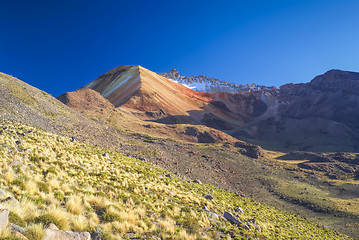 Image showing Colored mountains