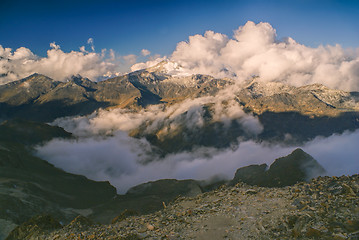 Image showing Peaks in Andes