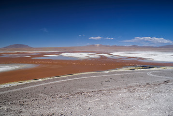 Image showing Red lake