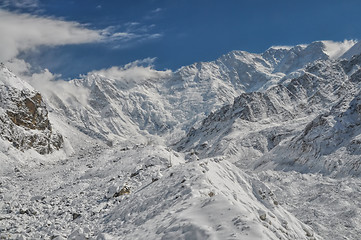 Image showing Himalayas near Kanchenjunga