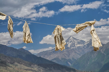 Image showing Prayer flags