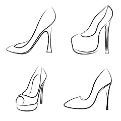 Image showing woman shoes