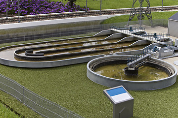 Image showing Waste water treatment plant