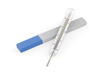 Image showing Mercury thermometer