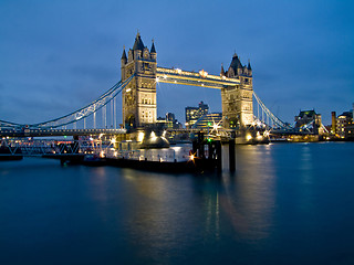 Image showing Bridge pier