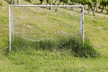 Image showing Soccer Goal