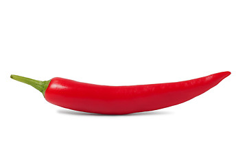 Image showing Chili pepper on white