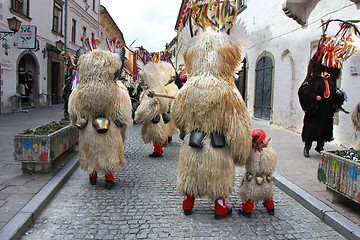 Image showing Ptuj kurents carnival mask