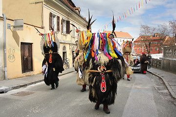 Image showing Ptuj kurents carnival mask