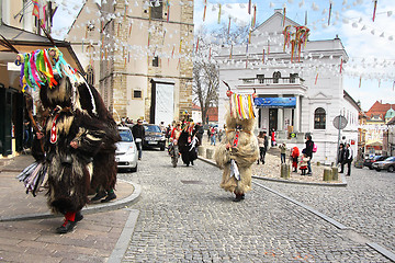 Image showing Ptuj kurents carnival mask