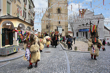 Image showing Ptuj kurents carnival mask