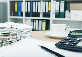 Image showing desk