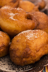 Image showing Racuchy - polish doughnut