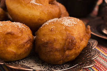 Image showing Racuchy - polish doughnut