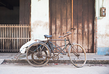 Image showing Old, rusty cyclo