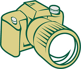 Image showing Camera DSLR Retro