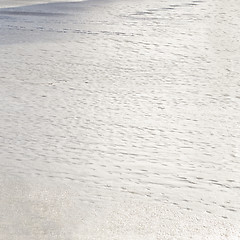 Image showing Frozen winter lake