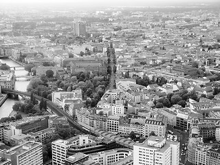 Image showing  Berlin aerial view 