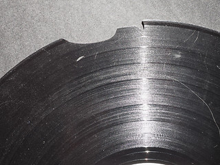 Image showing Scratched record