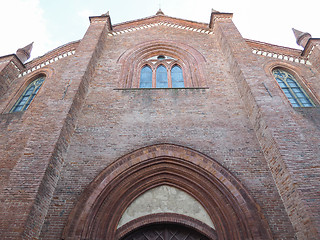 Image showing San Domenico church in Chieri