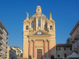 Image showing Church of San Bernardino meaning St Bernardine in Chieri